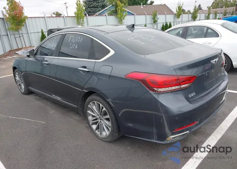 2017 Genesis G80 3.8 from USA, damaged, VIN KMHGN4JE2HU177621